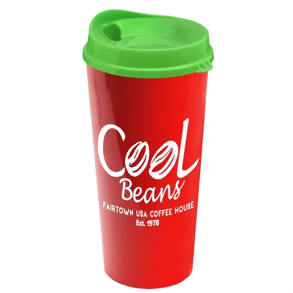 The Roadmaster - 20 oz. Travel Tumbler with Auto Sip Lid... from ASI 40480 Koozie Group