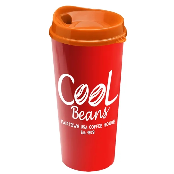 The Roadmaster - 20 oz. Travel Tumbler with Auto Sip Lid... from ASI 40480 Koozie Group