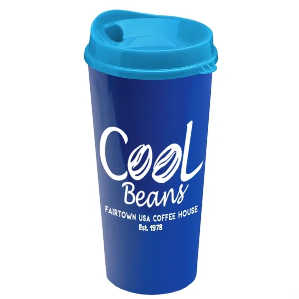 The Roadmaster - 20 oz. Travel Tumbler with Auto Sip Lid... from ASI 40480 Koozie Group