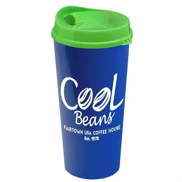 The Roadmaster - 20 oz. Travel Tumbler with Auto Sip Lid... from ASI 40480 Koozie Group