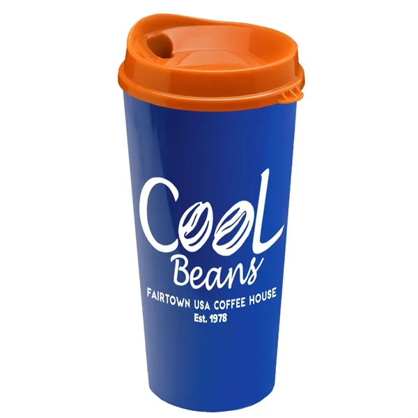 The Roadmaster - 20 oz. Travel Tumbler with Auto Sip Lid... from ASI 40480 Koozie Group