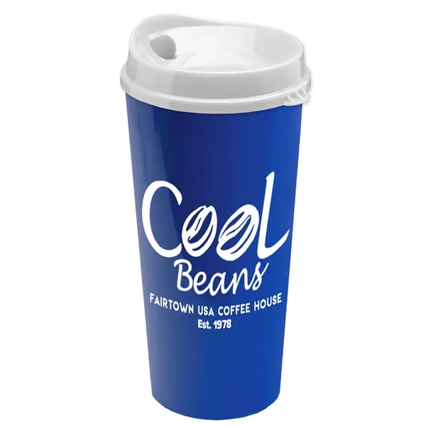 The Roadmaster - 20 oz. Travel Tumbler with Auto Sip Lid... from ASI 40480 Koozie Group