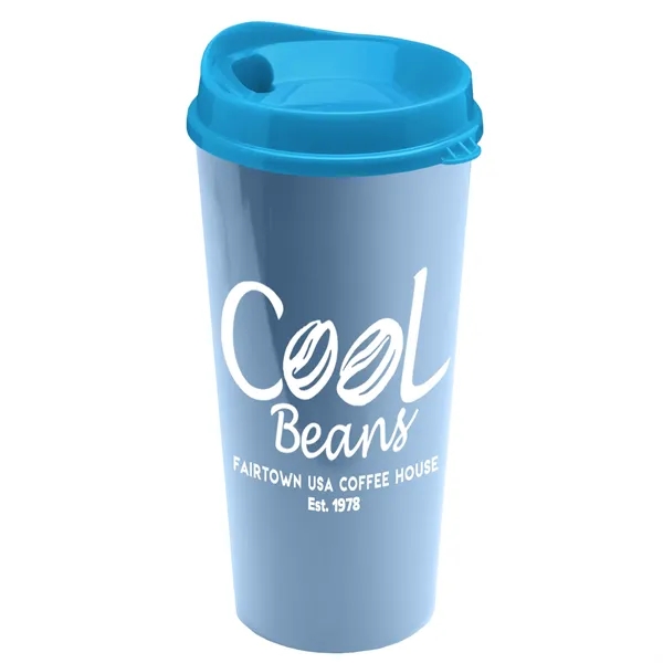 The Roadmaster - 20 oz. Travel Tumbler with Auto Sip Lid... from ASI 40480 Koozie Group