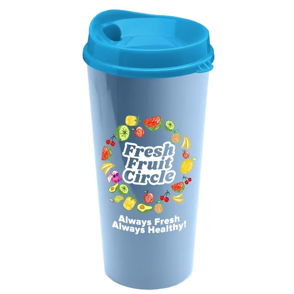 The Roadmaster - 20 oz. Travel Tumbler with Auto Sip Lid... from ASI 40480 Koozie Group