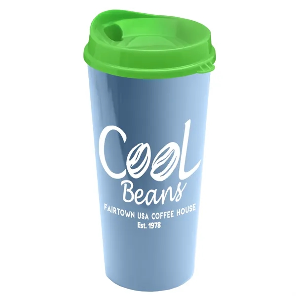 The Roadmaster - 20 oz. Travel Tumbler with Auto Sip Lid... from ASI 40480 Koozie Group