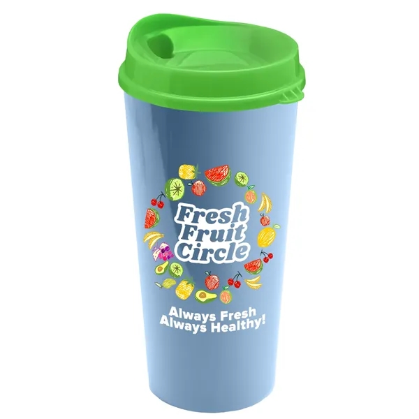 The Roadmaster - 20 oz. Travel Tumbler with Auto Sip Lid... from ASI 40480 Koozie Group