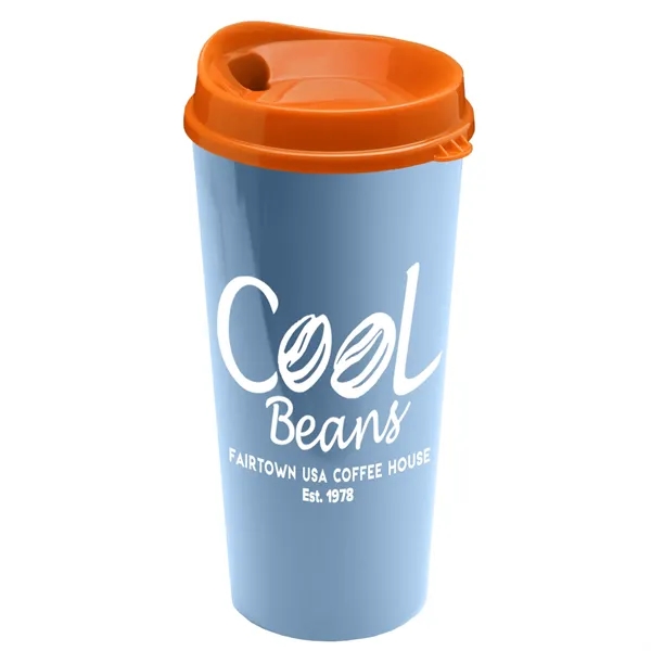 The Roadmaster - 20 oz. Travel Tumbler with Auto Sip Lid... from ASI 40480 Koozie Group