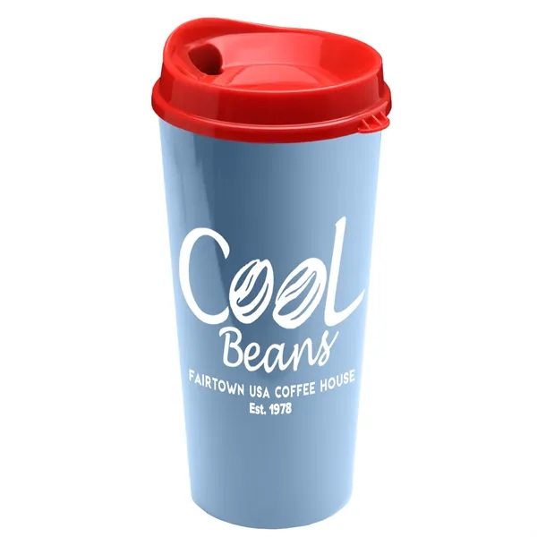 The Roadmaster - 20 oz. Travel Tumbler with Auto Sip Lid... from ASI 40480 Koozie Group