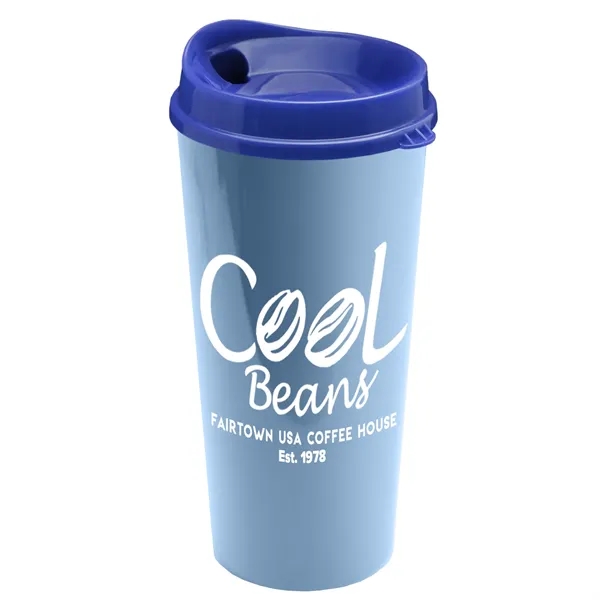 The Roadmaster - 20 oz. Travel Tumbler with Auto Sip Lid... from ASI 40480 Koozie Group