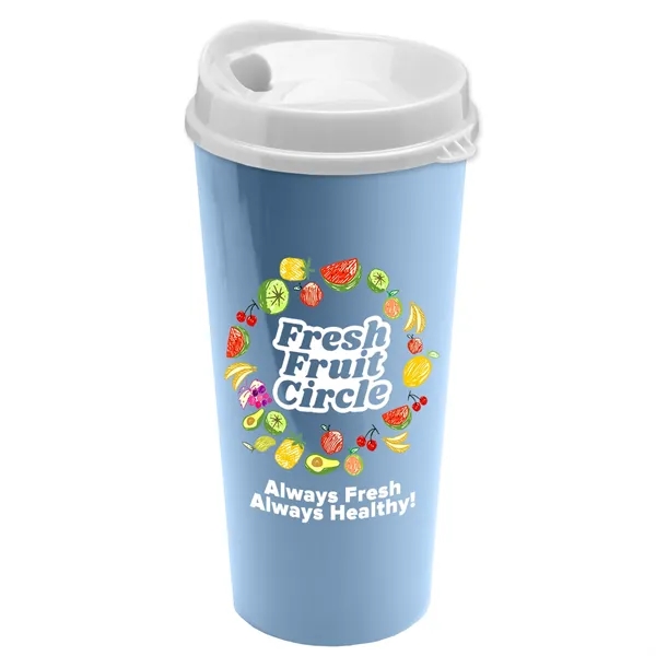 The Roadmaster - 20 oz. Travel Tumbler with Auto Sip Lid... from ASI 40480 Koozie Group