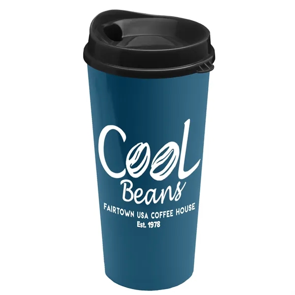 The Roadmaster - 20 oz. Travel Tumbler with Auto Sip Lid... from ASI 40480 Koozie Group
