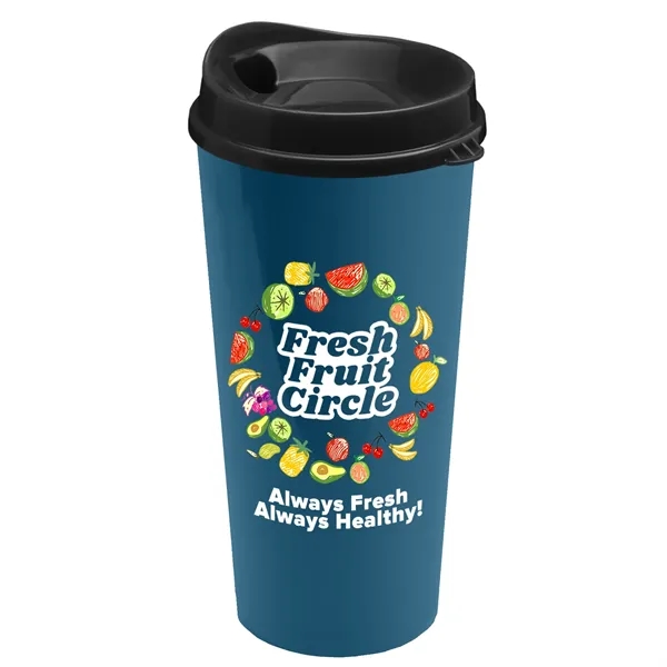 The Roadmaster - 20 oz. Travel Tumbler with Auto Sip Lid... from ASI 40480 Koozie Group