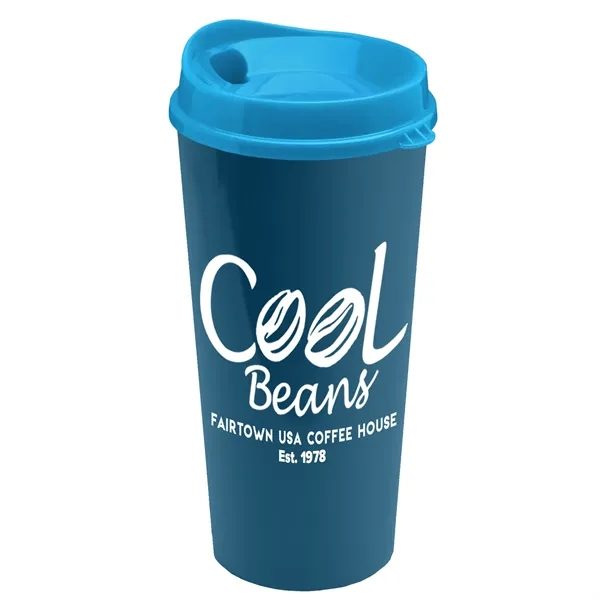 The Roadmaster - 20 oz. Travel Tumbler with Auto Sip Lid... from ASI 40480 Koozie Group