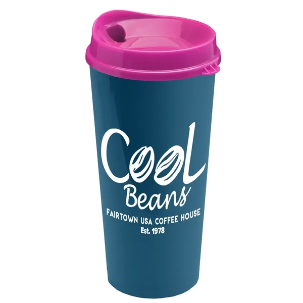 The Roadmaster - 20 oz. Travel Tumbler with Auto Sip Lid... from ASI 40480 Koozie Group