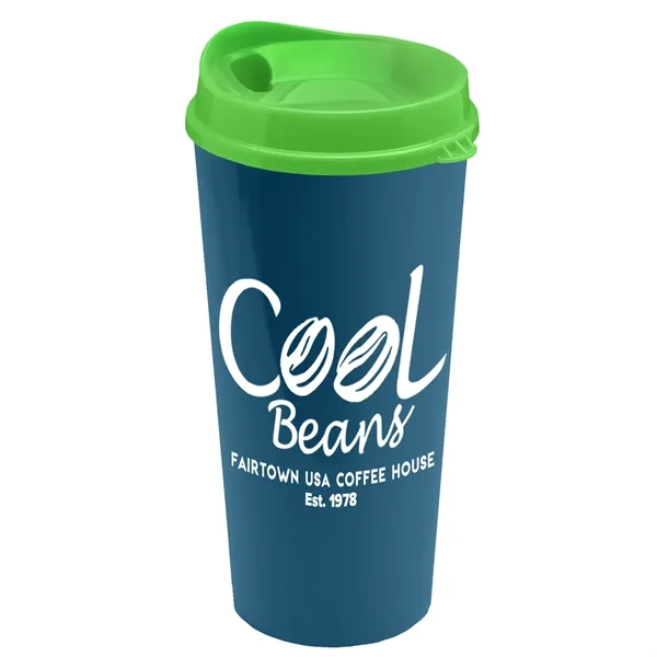 The Roadmaster - 20 oz. Travel Tumbler with Auto Sip Lid... from ASI 40480 Koozie Group