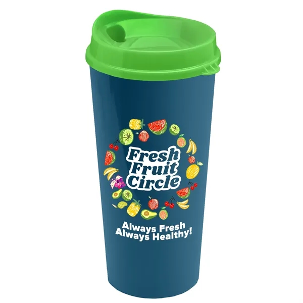 The Roadmaster - 20 oz. Travel Tumbler with Auto Sip Lid... from ASI 40480 Koozie Group