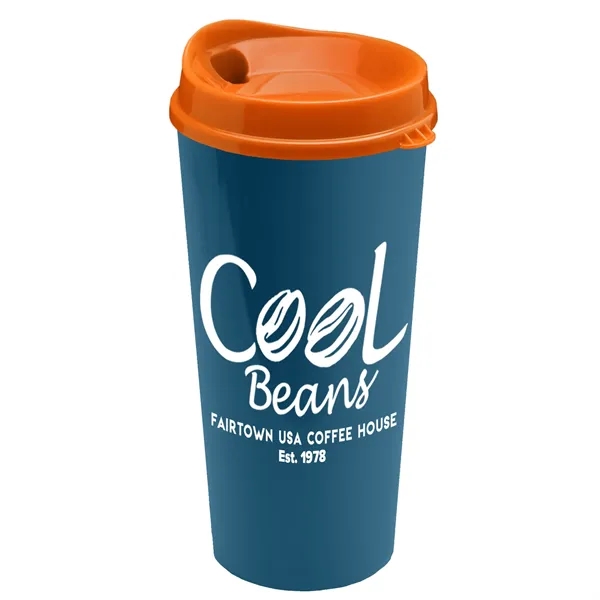 The Roadmaster - 20 oz. Travel Tumbler with Auto Sip Lid... from ASI 40480 Koozie Group