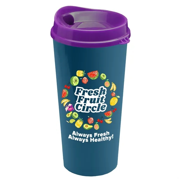 The Roadmaster - 20 oz. Travel Tumbler with Auto Sip Lid... from ASI 40480 Koozie Group