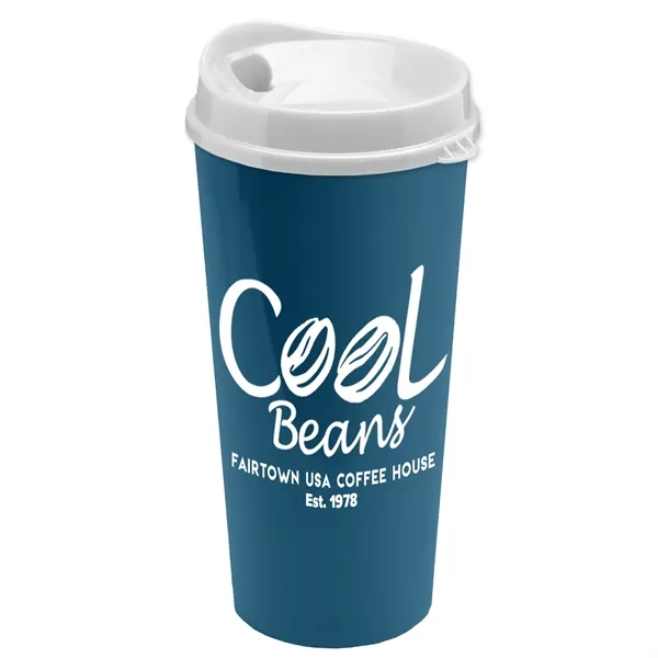 The Roadmaster - 20 oz. Travel Tumbler with Auto Sip Lid... from ASI 40480 Koozie Group