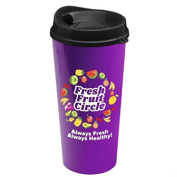 The Roadmaster - 20 oz. Travel Tumbler with Auto Sip Lid... from ASI 40480 Koozie Group