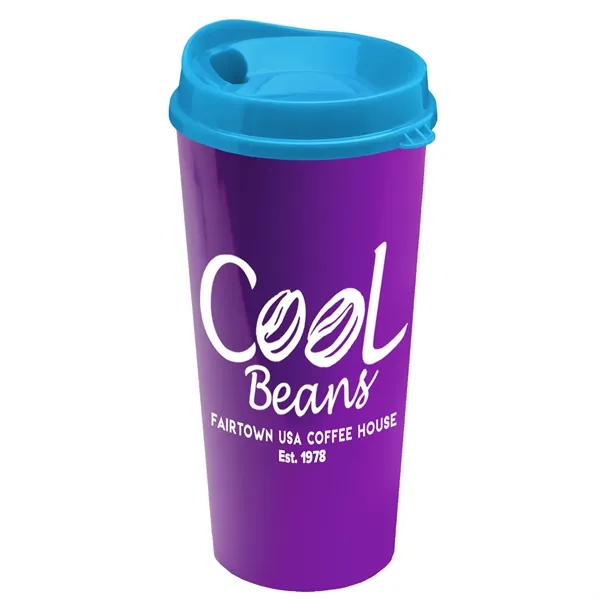 The Roadmaster - 20 oz. Travel Tumbler with Auto Sip Lid... from ASI 40480 Koozie Group