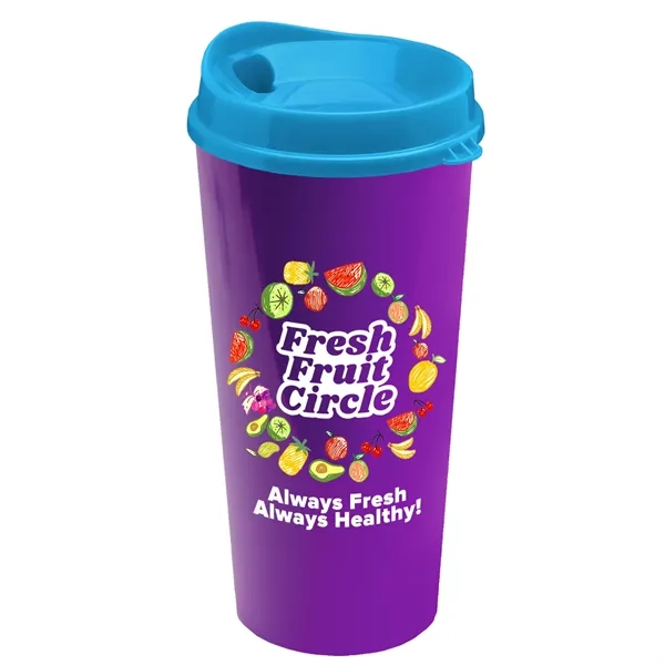 The Roadmaster - 20 oz. Travel Tumbler with Auto Sip Lid... from ASI 40480 Koozie Group