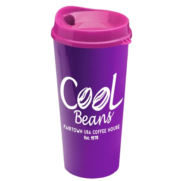 The Roadmaster - 20 oz. Travel Tumbler with Auto Sip Lid... from ASI 40480 Koozie Group