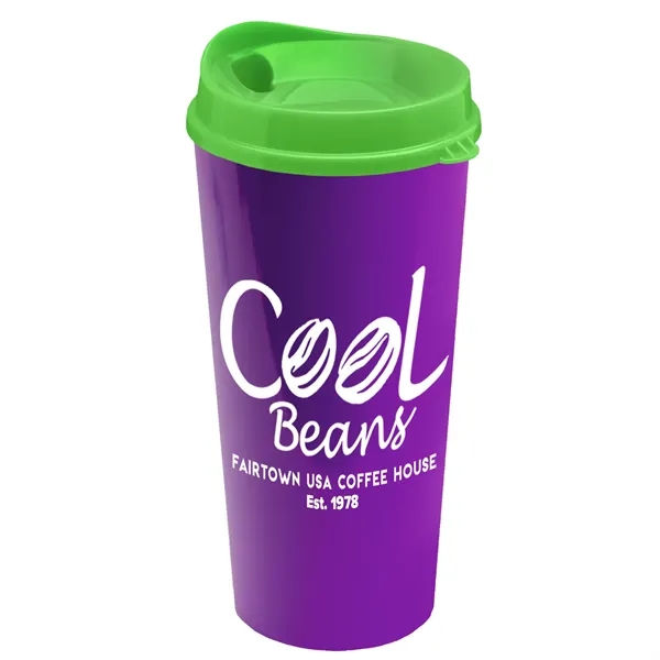 The Roadmaster - 20 oz. Travel Tumbler with Auto Sip Lid... from ASI 40480 Koozie Group