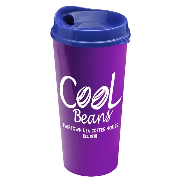 The Roadmaster - 20 oz. Travel Tumbler with Auto Sip Lid... from ASI 40480 Koozie Group