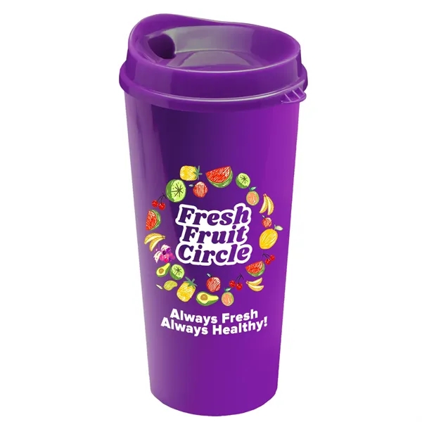 The Roadmaster - 20 oz. Travel Tumbler with Auto Sip Lid... from ASI 40480 Koozie Group