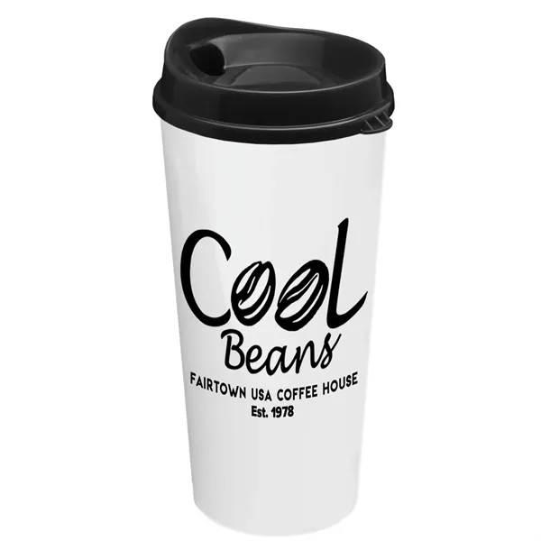 The Roadmaster - 20 oz. Travel Tumbler with Auto Sip Lid... from ASI 40480 Koozie Group