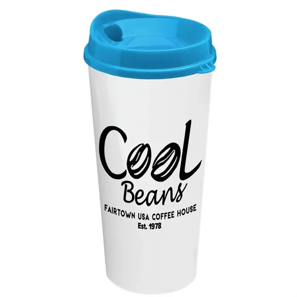 The Roadmaster - 20 oz. Travel Tumbler with Auto Sip Lid... from ASI 40480 Koozie Group