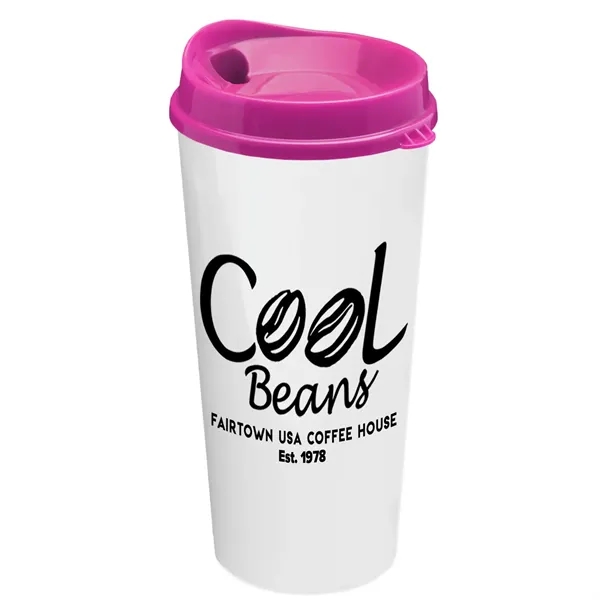 The Roadmaster - 20 oz. Travel Tumbler with Auto Sip Lid... from ASI 40480 Koozie Group