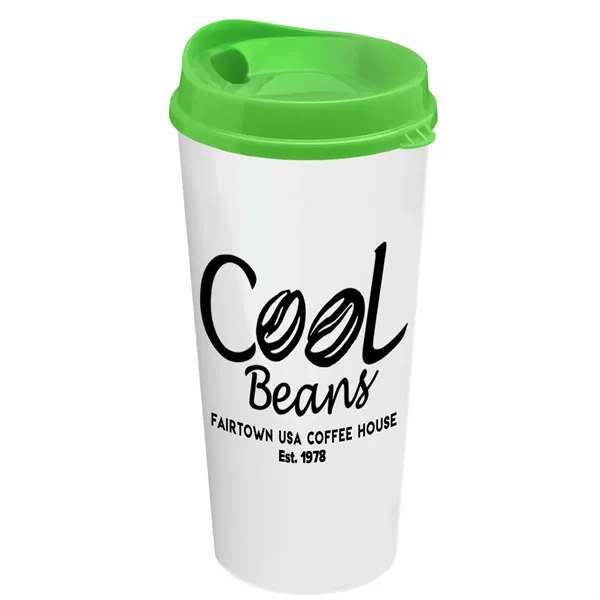 The Roadmaster - 20 oz. Travel Tumbler with Auto Sip Lid... from ASI 40480 Koozie Group