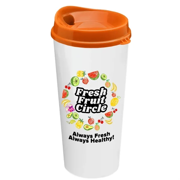 The Roadmaster - 20 oz. Travel Tumbler with Auto Sip Lid... from ASI 40480 Koozie Group