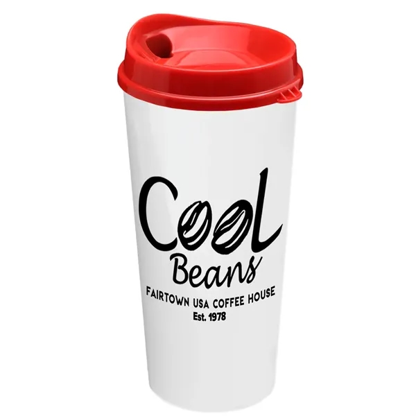 The Roadmaster - 20 oz. Travel Tumbler with Auto Sip Lid... from ASI 40480 Koozie Group