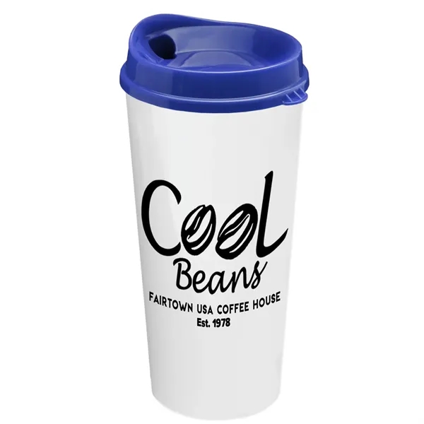 The Roadmaster - 20 oz. Travel Tumbler with Auto Sip Lid... from ASI 40480 Koozie Group