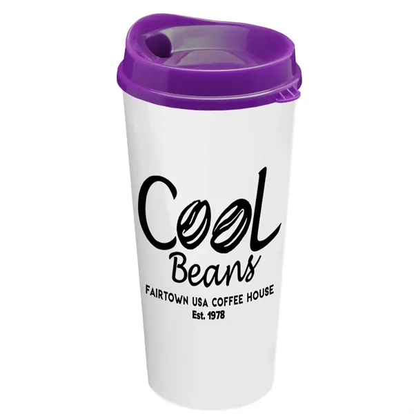 The Roadmaster - 20 oz. Travel Tumbler with Auto Sip Lid... from ASI 40480 Koozie Group