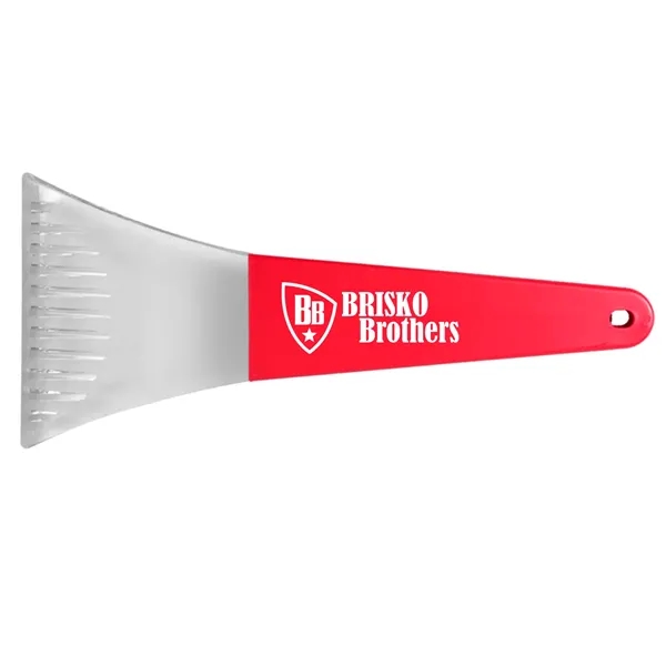 Heavy duty 11.5" ice scraper with reversible ribbed grip handle.... from ASI 40480 Koozie Group