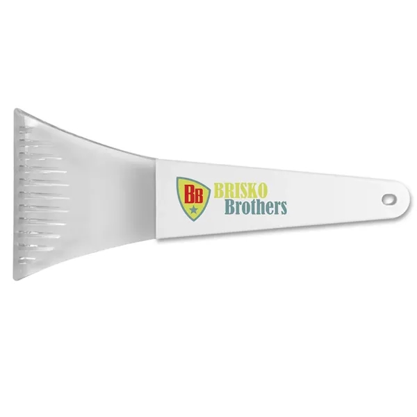 Heavy duty 11.5" ice scraper with reversible ribbed grip handle.... from ASI 40480 Koozie Group