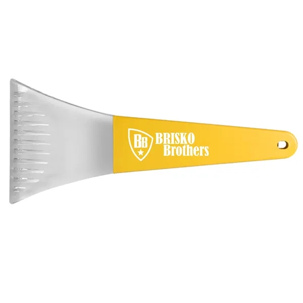 Heavy duty 11.5" ice scraper with reversible ribbed grip handle.... from ASI 40480 Koozie Group