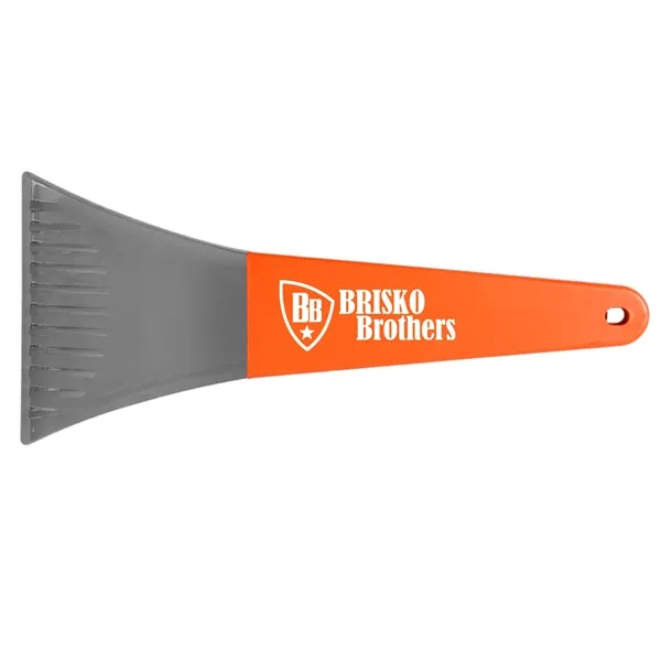 Heavy duty 11.5" ice scraper with reversible ribbed grip handle.... from ASI 40480 Koozie Group