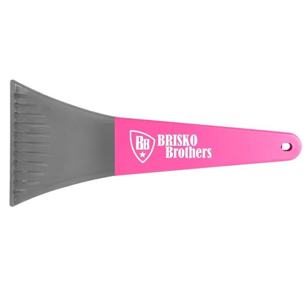 Heavy duty 11.5" ice scraper with reversible ribbed grip handle.... from ASI 40480 Koozie Group
