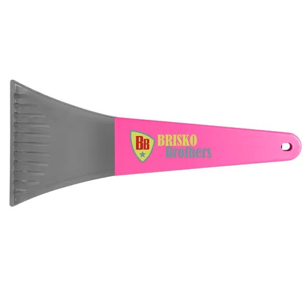 Heavy duty 11.5" ice scraper with reversible ribbed grip handle.... from ASI 40480 Koozie Group