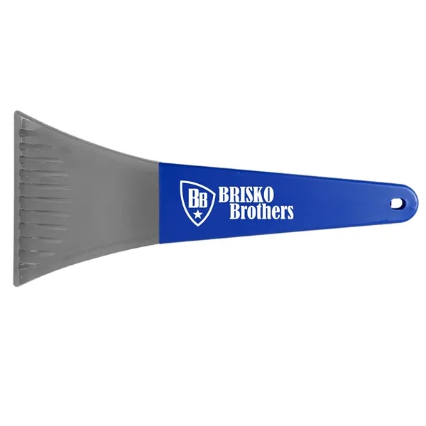 Heavy duty 11.5" ice scraper with reversible ribbed grip handle.... from ASI 40480 Koozie Group