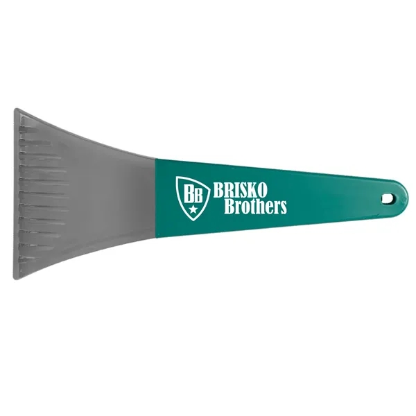 Heavy duty 11.5" ice scraper with reversible ribbed grip handle.... from ASI 40480 Koozie Group