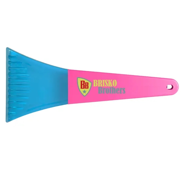 Heavy duty 11.5" ice scraper with reversible ribbed grip handle.... from ASI 40480 Koozie Group