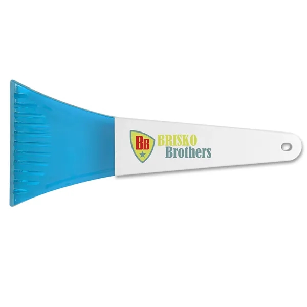 Heavy duty 11.5" ice scraper with reversible ribbed grip handle.... from ASI 40480 Koozie Group