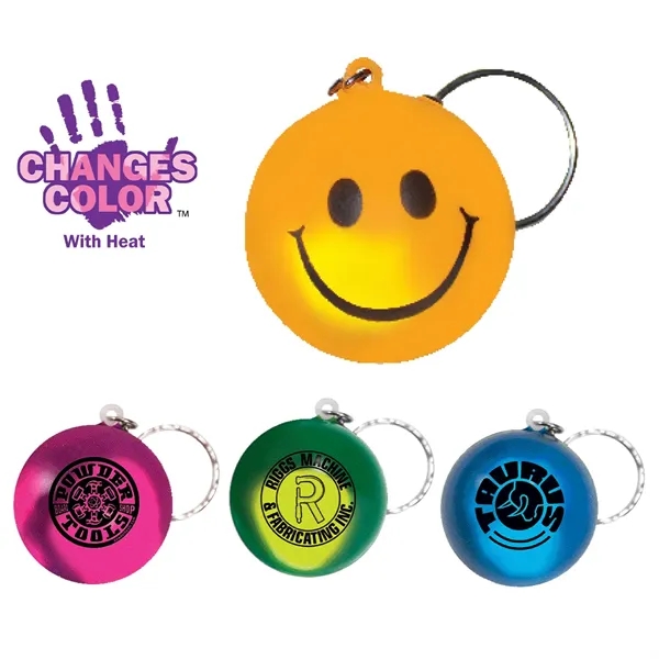 Mood™ Smiley Face Stress Key Chain... from ASI 30270 Aakron Line