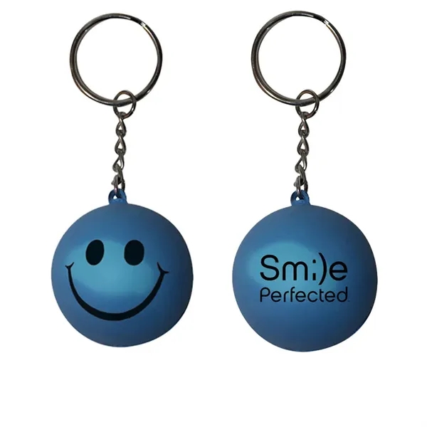 Mood™ Smiley Face Stress Key Chain... from ASI 30270 Aakron Line